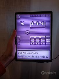 Lampada luminosa Pokémon, Litofania Gameboy 