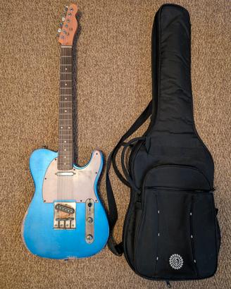 Telecaster Artigianale Relic Blue + Custodia