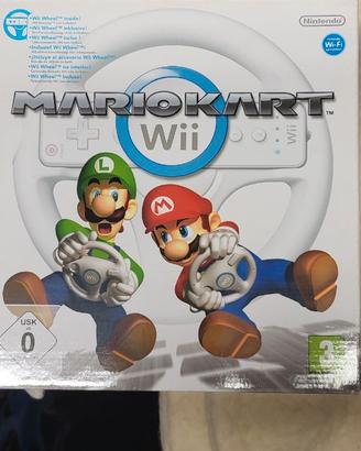 Nintendo Wii Mario Kart + secondo volante