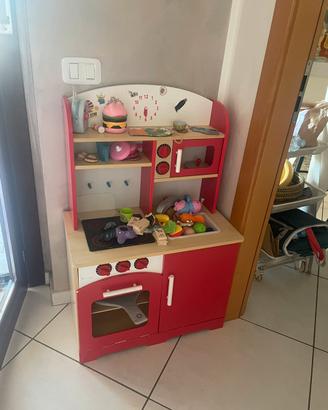 Cucina giocattolo per bambini