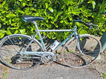 Bici da cicloturismo con gomme corsa