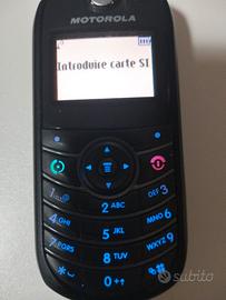 Motorola vintage funzionante + caricabatterie
