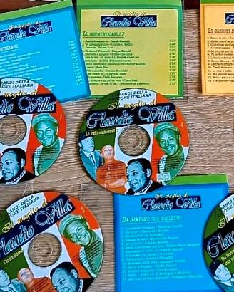 Claudio Villa "Il Meglio" Stock 5 Cd+in bustina
