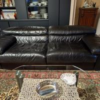 Divano di design B&B Italia mod Erasmo in pelle