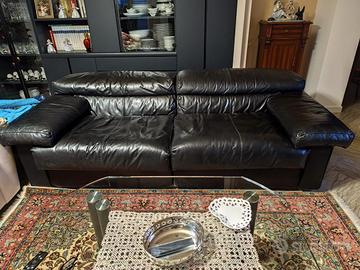 Divano di design B&B Italia mod Erasmo in pelle