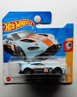 Hot Wheels Aston Martin Vantage GTE Gulf Azzurra
