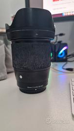 sigma art 16mm micro 4/3 per lumix ed olimpus