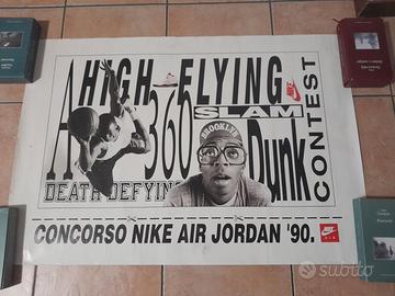 POSTER MICHAEL JORDAN e SPIKE LEE 1990