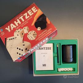 YAHTZEE VINTAGE ANNI 80 MB ITALY - COMPLETO