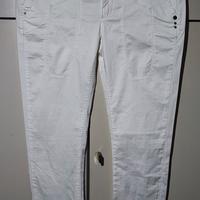 Jeckerson pantaloni bianchi 