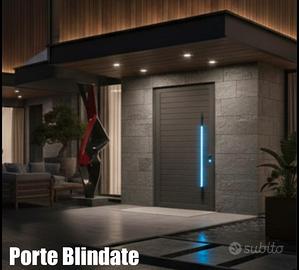 Porte blindate da esterno classe 3/4 certificate