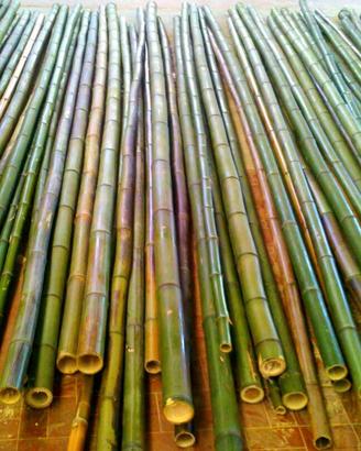 Bambu' su misura - diametri 1 -10 cm. Canne Italia