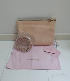 Coccinelle borsa pochette con tracolla removibile 