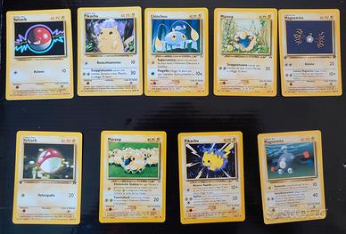 Carte Pokémon vintage - lotto 9