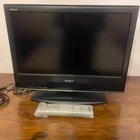 Monitor Televisore sony bravia 20 pollici