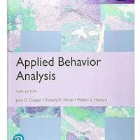 Applied Behaviour Analysis