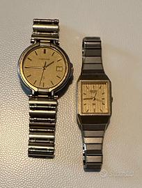 Orologi anni 80-90 Certina e Seiko al quarzo