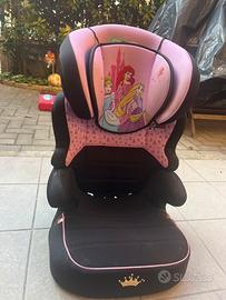 Seggiolino auto principesse disney