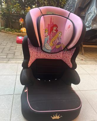 Seggiolino auto principesse disney