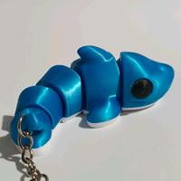 Portachiavi Squaletto Flessibile 3D -