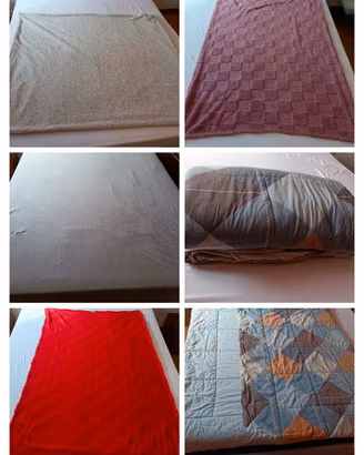 piumino e coperte invernali 