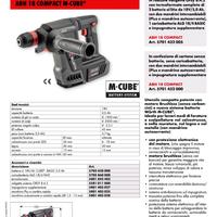 MARTELLO TASSELLATORE A BATTERIA ABH 18 COMPACT