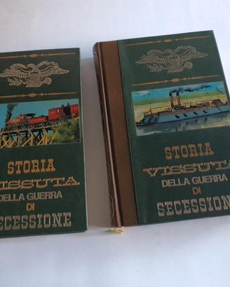 Storia vissuta Guerra di Secessione - 2 volumi
