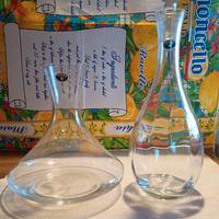 decanter e caraffa in cristallo di Bohemia 