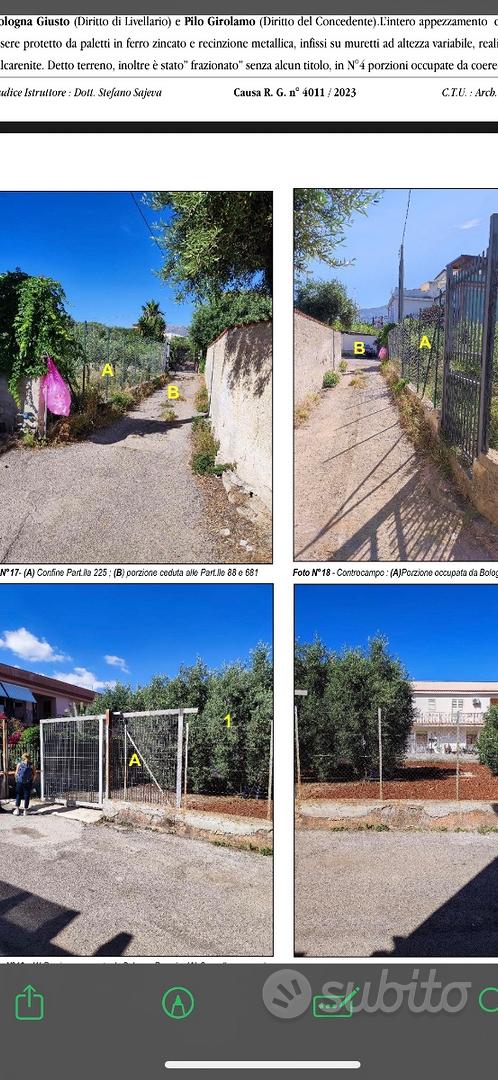 Terreno Capaci - Vista 2