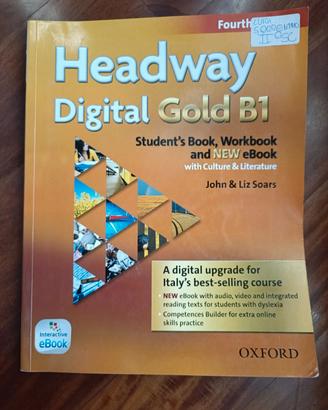 Libro Inglese Headway Digital Gold B1 Soars