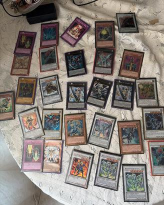 Lotto carte yu gi oh