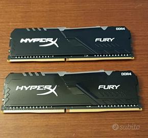 RAM Kingston Fury Hyperx 16GB DDR4 3200MHz CL16