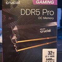 CRUCIAL DDR5 PRO 32GB 6400 MHZ CL32