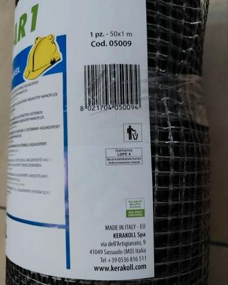 KERAKOLL ROTOLO RETE ACQUA STOP IMPERMEABILIZZANTE