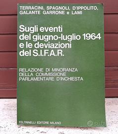 raro libro servizi segreti sifar anni 70 lotte