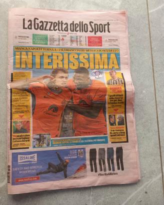 GAZZETTA 4 DICEMBRE 2023 NAPOLI INTER 0A3