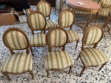 Sedie in stile Luigi XVI