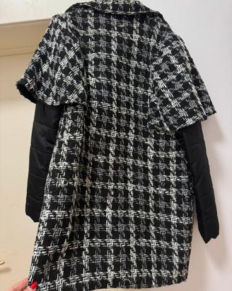 cappotto con maniche staccabili