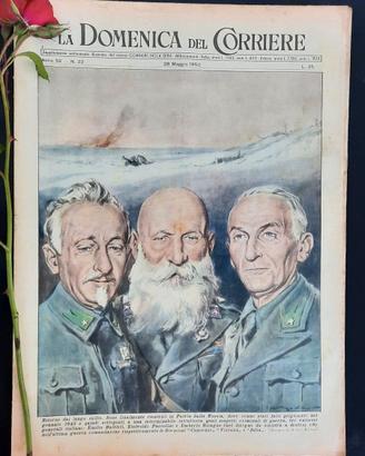 La Domenica del Corriere 28 maggio 1950 Minatori