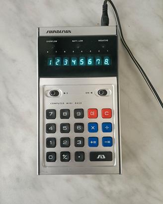 Soundesign 8400 calcolatore funzionante