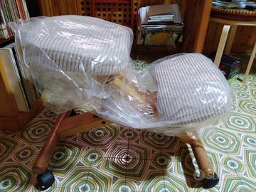 SGABELLO ERGONOMICO DA PC IN LEGNO