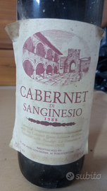 Vino Cabernet di sanginesio 1988