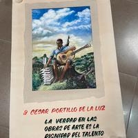 Poster cuba a Cesar Portillo de la Luz