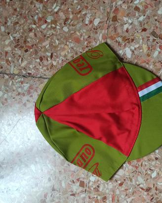 cappellino ciclismo legnano pirelli cotone 