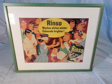 cartello pubblicitario incorniciato origine Irland