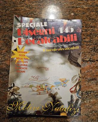 Decalcabile natale Rivista da ricamo Mani di fata