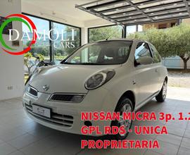 Nissan Micra NISSAN MICRA 3P. 1.2 GPL RDS - UNICA 