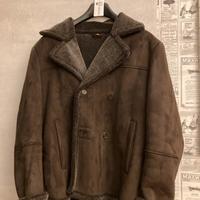 Cappotto montone doppiopetto Conbipel marrone L