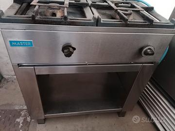 piano cottura professionale Master a 2 fuochi