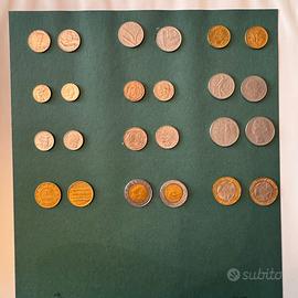Collezione Lire italiane(24 monete) con pezzi rari
